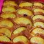 Быстрый пирог с персиками