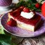 Пирог с клубникой и творогом