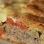 Открытый мясной пирог с картофельным тестом