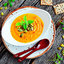 Тыквенный крем-суп с пореем