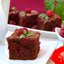 Брауни с малиной