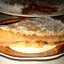 Насыпной яблочный пирог с корицей