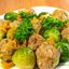 Брюссельская капуста с фрикадельками