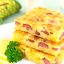 Пирог с сыром и сосисками