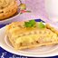 Песочный пирог с яблоками и заварным сметанным кремом