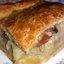 Дрожжевой пирог с курицей и картошкой