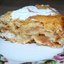 Пирог с яблоками и манкой