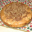 Пирог с яблоками, шоколадом и грецким орехом