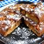 Бисквитный пирог с грушами и шоколадом