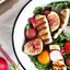 Салат с курицей и инжиром