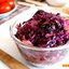 Тушёная краснокочанная капуста