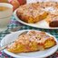 Пирог с персиками