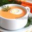 Морковный суп-пюре с плавленым сыром