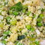 Салат из булгура с зелеными овощами