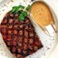Рибай-стейк на гриле с перечным соусом по рецепту ресторана «Колбасофф»