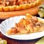 Пирог с китайской грушей и сгущённым молоком