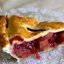 Пирог с клубникой и ревенем