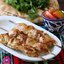 Куриные шашлыки на шпажках