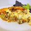 Киш с курицей и кабачком