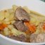 Рагу со свининой, говядиной, картофелем и репой