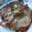 Стейк из свинины с розмарином