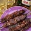 Шашлык из говяжьей печени