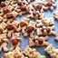 Песочное печенье Мишки с орешками
