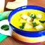 Тыквенный суп-пюре со сливками и карри