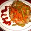 Рагу с морковью и зеленой фасолью