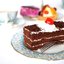 Шоколадно-малиновые замороженные пирожные