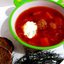 Борщ Сибирский с фрикадельками и томатной пастой