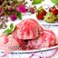 Сливочное клубничное мороженое