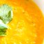 Быстрый морковный суп-пюре с кориандром