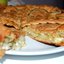 Луковый пирог с сыром