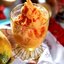 Шербет из папайи и лайма