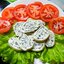 Творожные рулетики с чесноком и зеленью