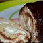 Рулет с творожной начинкой