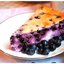 Творожная запеканка с черникой