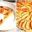 Персиковый пирог из песочного теста