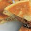 Заливной пирог с цесаркой и луком