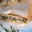 Пирог с курицей и шпинатом