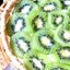 Миндальный пирог с киви