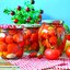 Маринованные помидоры черри с болгарским перцем и ботвой на зиму