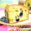 Летний пирог с абрикосами и черникой