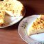 творожная бабка с яблоками и изюмом