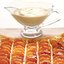 Пирог с мандаринами и кремом сабайон