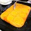 Открытый апельсиновый пирог с карамелью