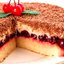 Вишневый торт с маскарпоне