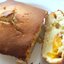 Пирог с персиковой начинкой на скорую руку
