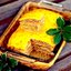 Слоеный сырный пирог с куриным фаршем